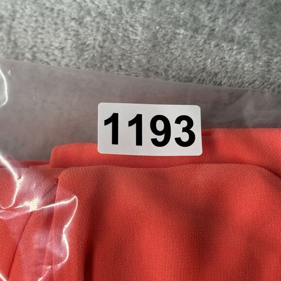 Cupcakes & Cashmere Dress Womens 4 Orange Fit & Flare Preppy Romantic Date Night - Picture 10 of 10